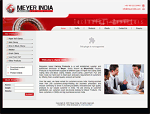 Tablet Screenshot of meyerindia.com